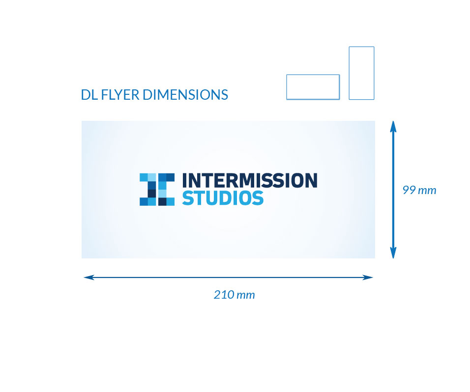 Dimensions for DL Flyer